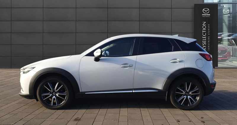 Mazda CX-3 cena 77900 przebieg: 170494, rok produkcji 2018 z Dukla małe 379